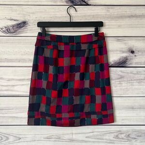 Marc by Marc Jacobs Multicolored Patterned Mini Pencil Skirt